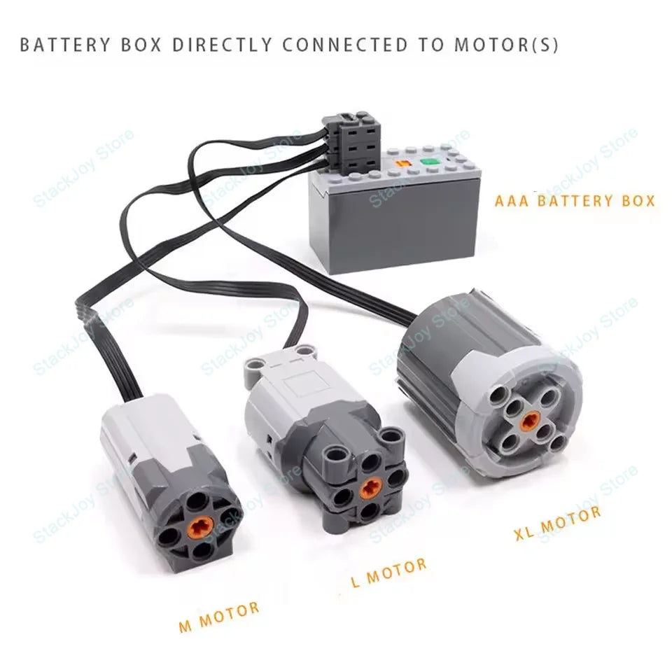 Technical Parts 91994 74784 61927 Power Functions Multi-Tool Servo Train Motor Compon lifestyle view
