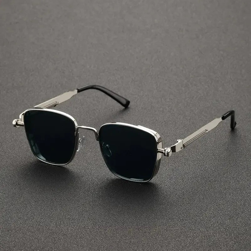 2025 Polarized Sunglasses | Men’s High-End Alloy Frame Fashion Eyewear with UV Protec lifestyle view