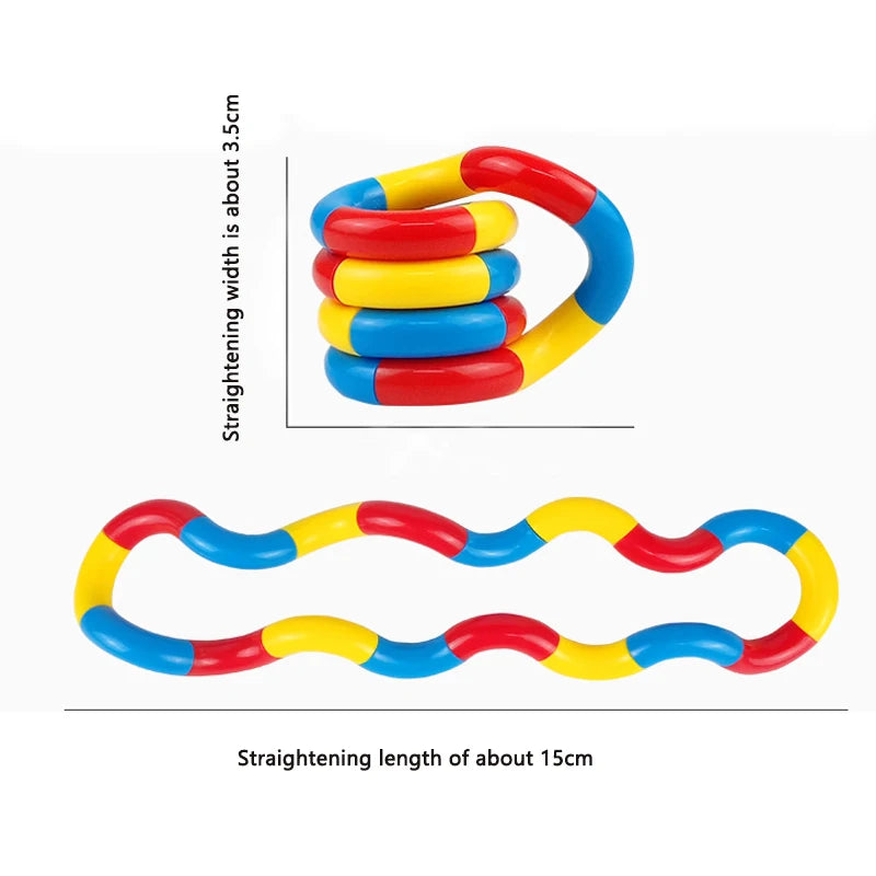 Twist Music Puzzle Toys | Fun Deformation Rope Knot Stress Relief for Kids and Adults lifestyle view