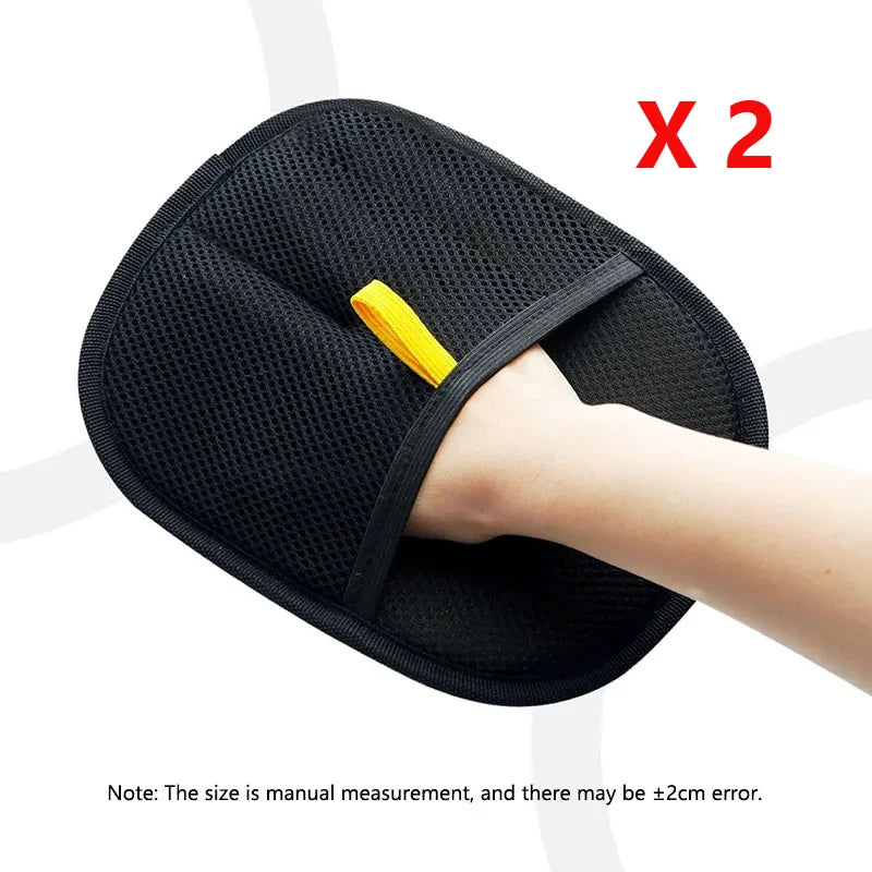 Pet Hair Removal Tools Reusable Gloves Pet Double Sided Beauty Gloves Carpet Removal Pet detail view