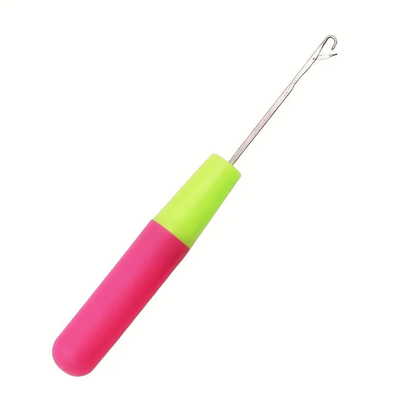 5pcs Sewing Tools Repair Sweater Sewing Needles Aluminium Tongue Knitting Tools Carpet C detail view