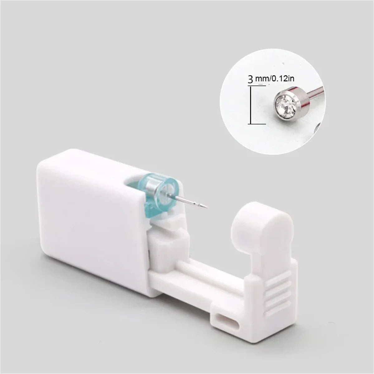 EVISPOL 1Pc Cartilage Tragus Helix Piercing Gun Disposable Sterile Ear Piercing Kit No P detail view