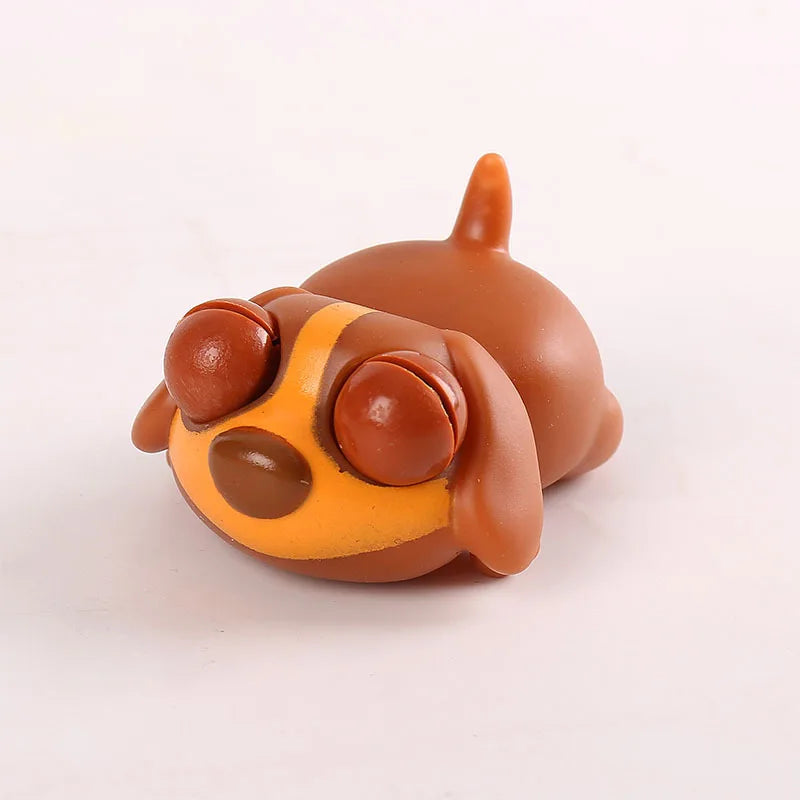 Creative Funny Eyeball Burst Squeeze Eye Toy Love sleeping dogs Pinch Toys Adult Ki additional angle