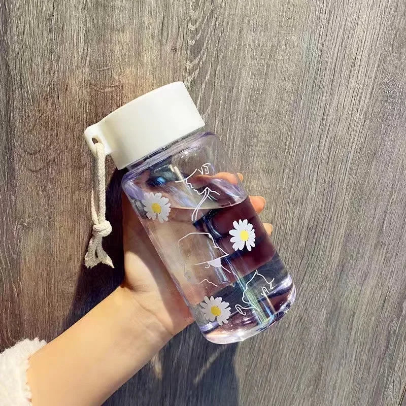 400ml Drinkware Daisy Custom Water Bottle Stainless Steel Thermos Bottle Drink Items alternate view