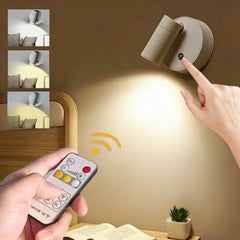 LED Light Magnetic USB Rechargeable Wall Light | Dimmable Reading Spotlight