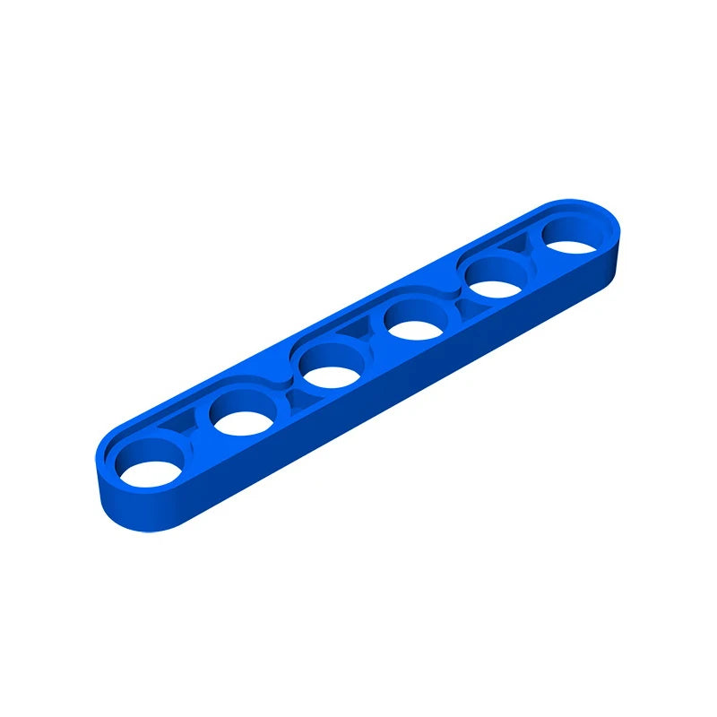 Gobricks GDS-694 Technical Liftarm Thin 1 x 6 | Compatible Building Block Piece additional angle