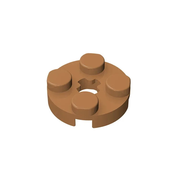 Gobricks GDS-609 PLATE 2X2 ROUND | Compatible Building Blocks for DIY Educational M additional angle