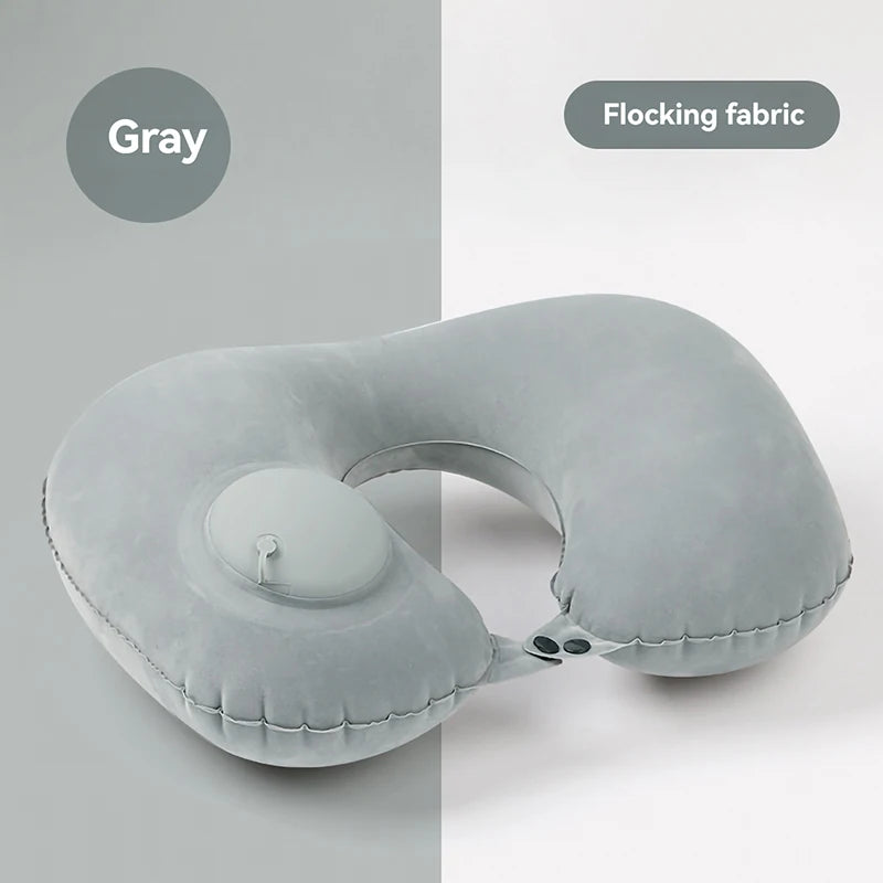 2025 New Inflatable Travel Neck Pillow | Portable U-Shaped Support Pillow alternate view