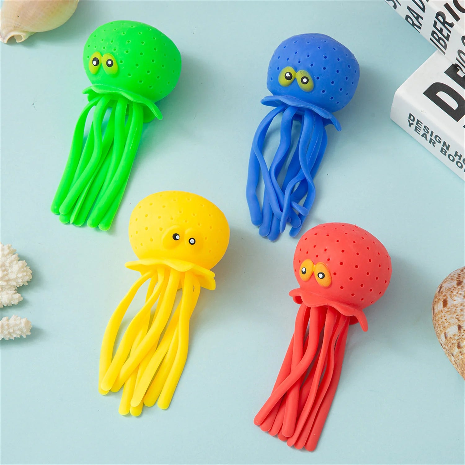 Octopus Water Balls Pool Toys for Kids Sensory Octopus Water Bomb Splash Balls Toddler B detail view