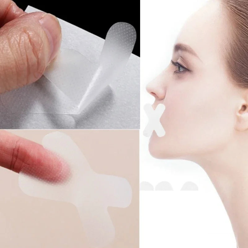 Mouth Tape for Sleeping | Anti Snoring Nasal Strips for Better Breathing close-up view