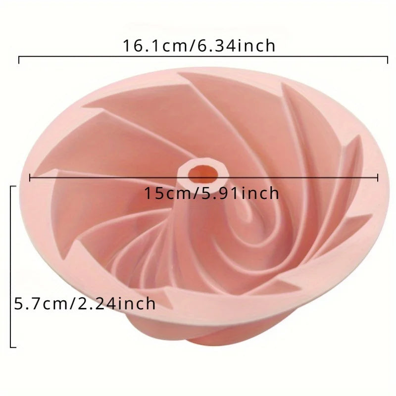 1Pc Silicone Cake Baking Molds | Nonstick Pan for Mousse, Gelatin & Baking alternate view