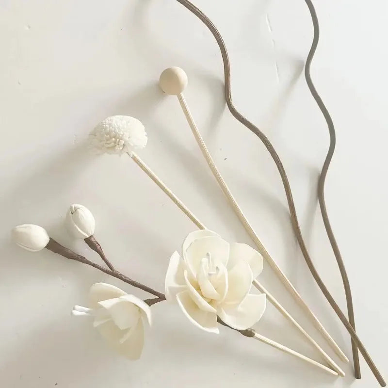 5/6Pcs Flower Fragrance Stick Fireless Aromatherapy Rattan Sticks Fragrance Diffuser alternate view