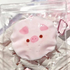 Pink Pig Squishy Sensory Toy | Stress Relief Fidget for Kids and Adults detail view