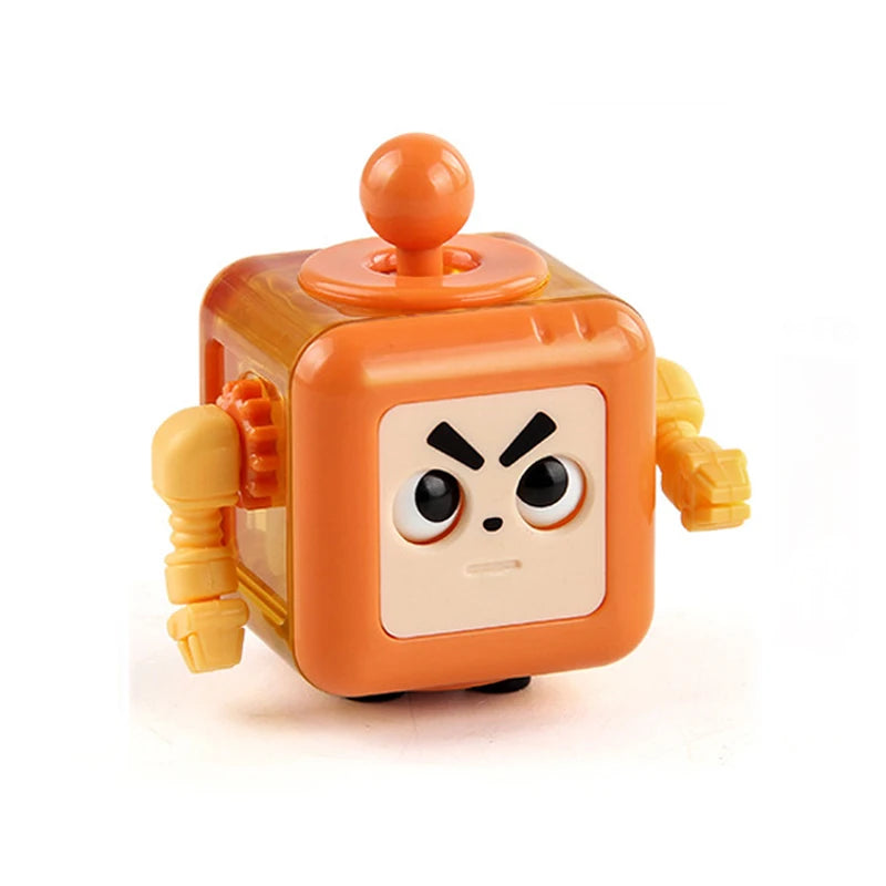 6/12 Sides Rainbow Fidget Cube | Decompression Sensory Toy for Anxiety and ADHD alternate view