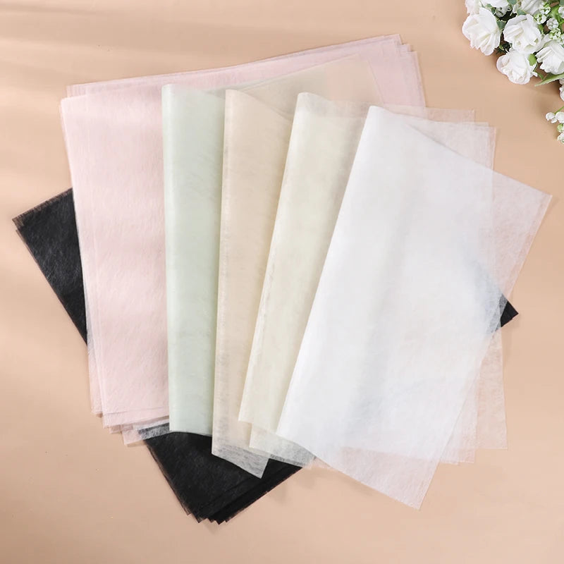 40Pcs 30*30CM Tissue Paper Flower Gift Wrapping Craft Paper Scrapbooking Paper Wedding close-up view