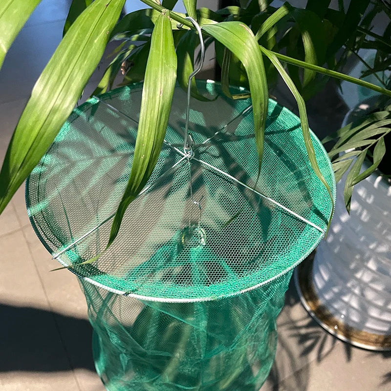Reusable Fly Catcher Pest Control | Hanging Trap for Flies, Mosquitoes, and Moths detail view