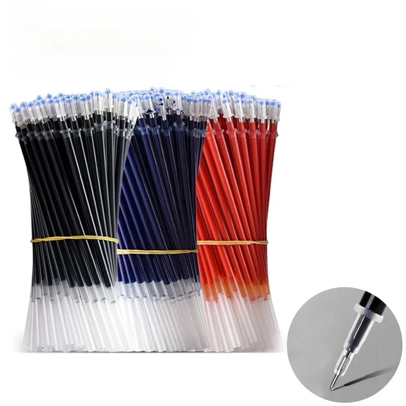 Business Ballpoint Pen Large Capacity 0.5mm Black/Red/Blue Replaceable Refill Station lifestyle view