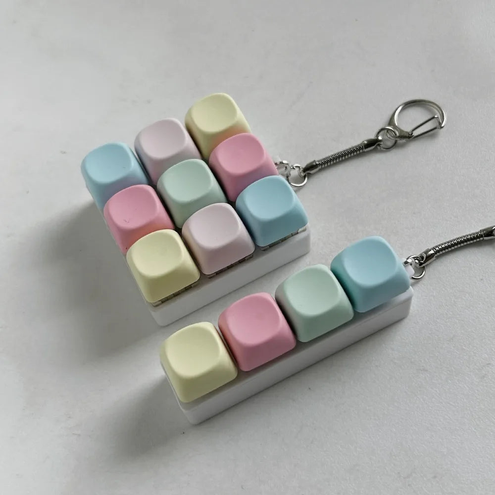Finger Keyboard Push Pop Game | Stress Relief Desk Toy lifestyle view