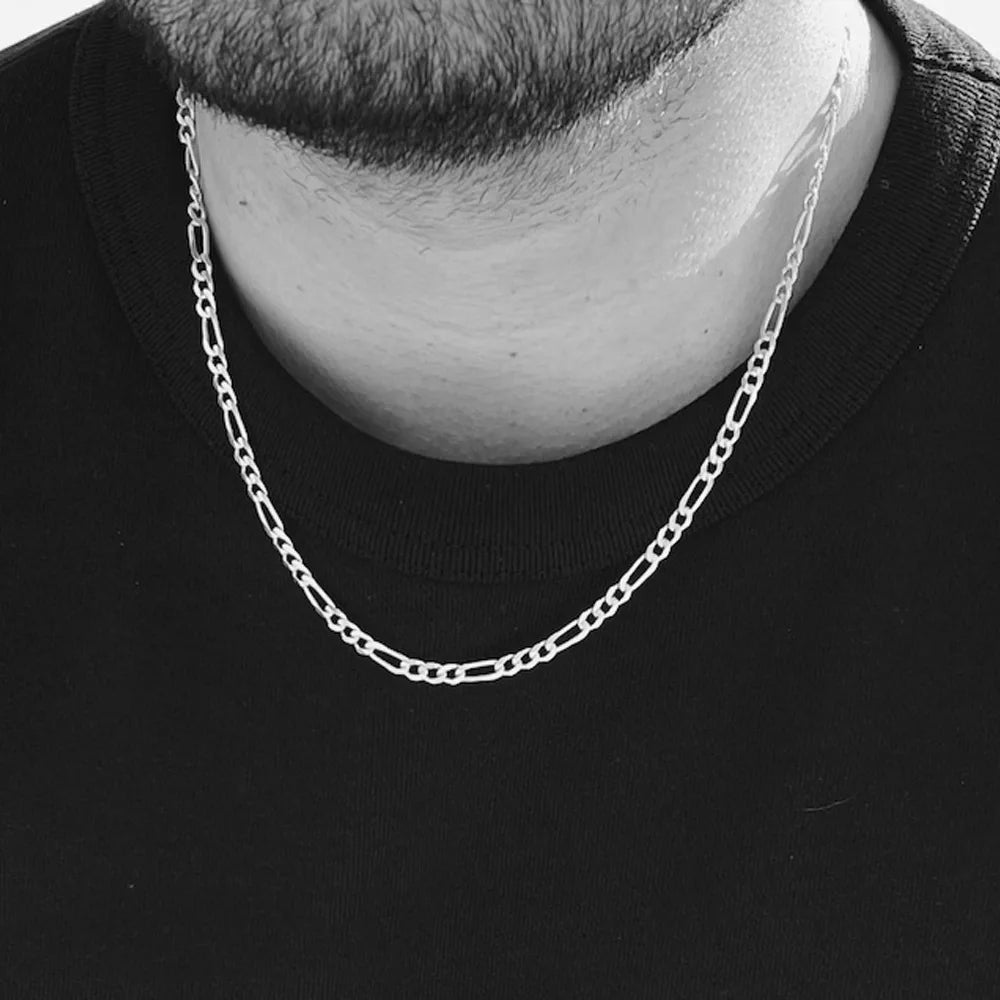 Vnox Figaro Chain for Men Women | Stainless Steel Cuban Link Choker alternate view