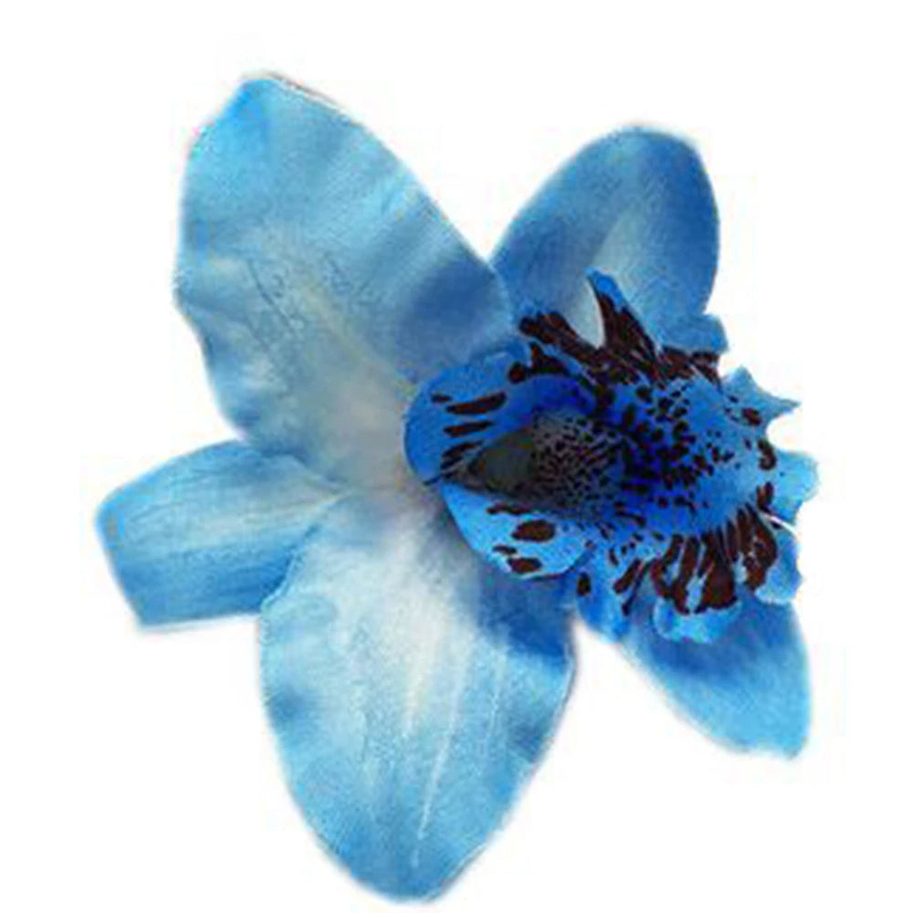 Hawaiian Thai Orchid Flowers Hair Clips Bride Flowers Hair Clips Girls Sweet Hairpins alternate view