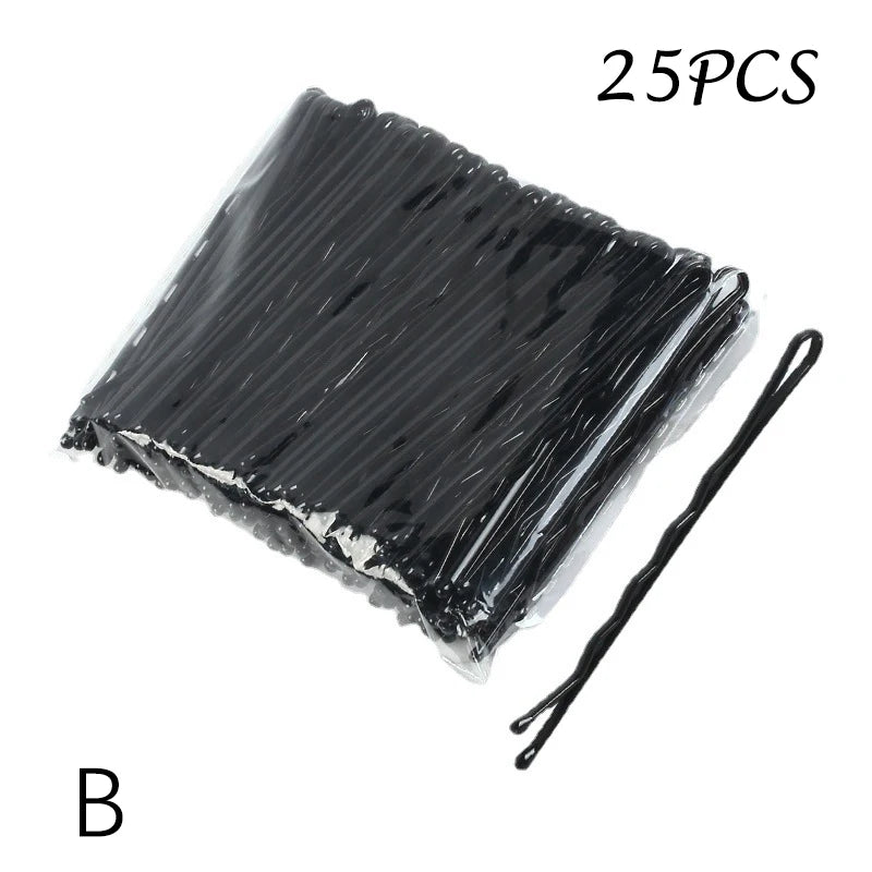 25 Pcs Hairstyle Hairpins Women Bobby Pins Styling Hair Accessories 5.5cm Hair Clip L alternate view