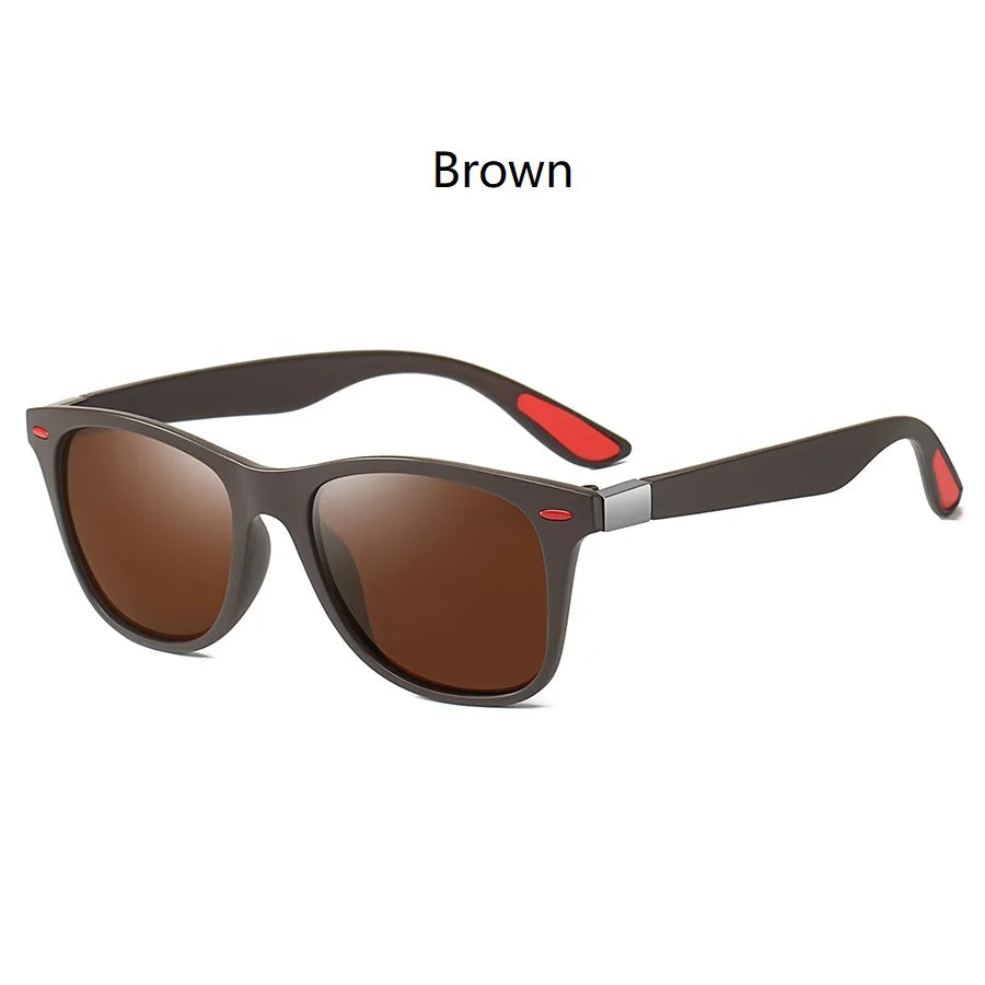 Square Unisex Driving Fishing Sunglasses Men Women Brand Designer Sun Glasses Anti-Glare detail view