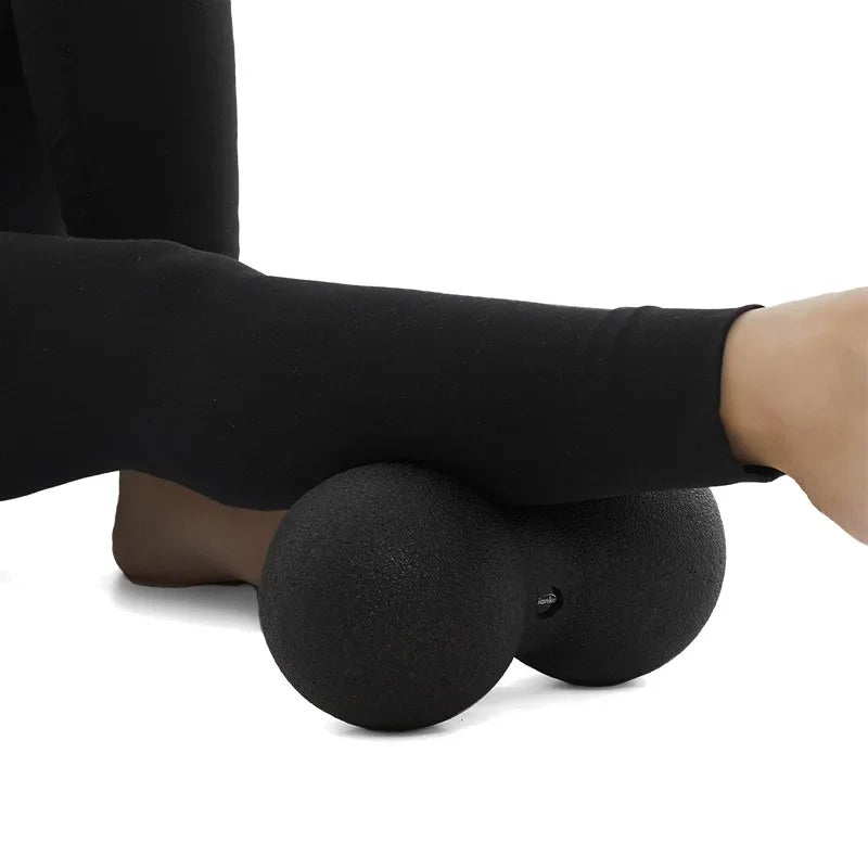 Peanut Massage Acupressure Ball | Trigger Point Massager for Neck and Back close-up view
