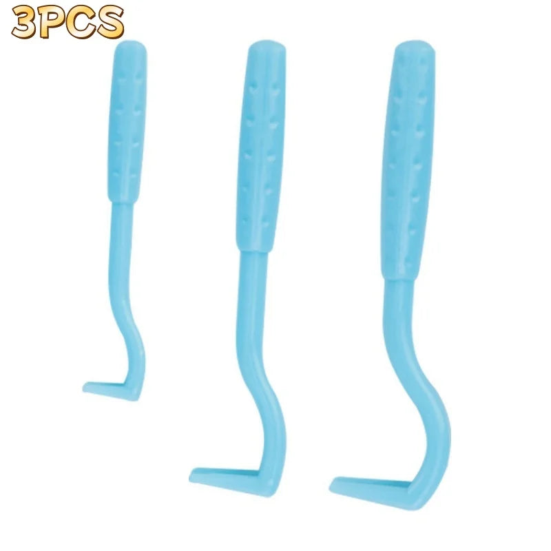 Pet Flea Remover Hook Tick Removal Tweezer - Dog Cat Tick Extractor Comb Louse Pliers - detail view