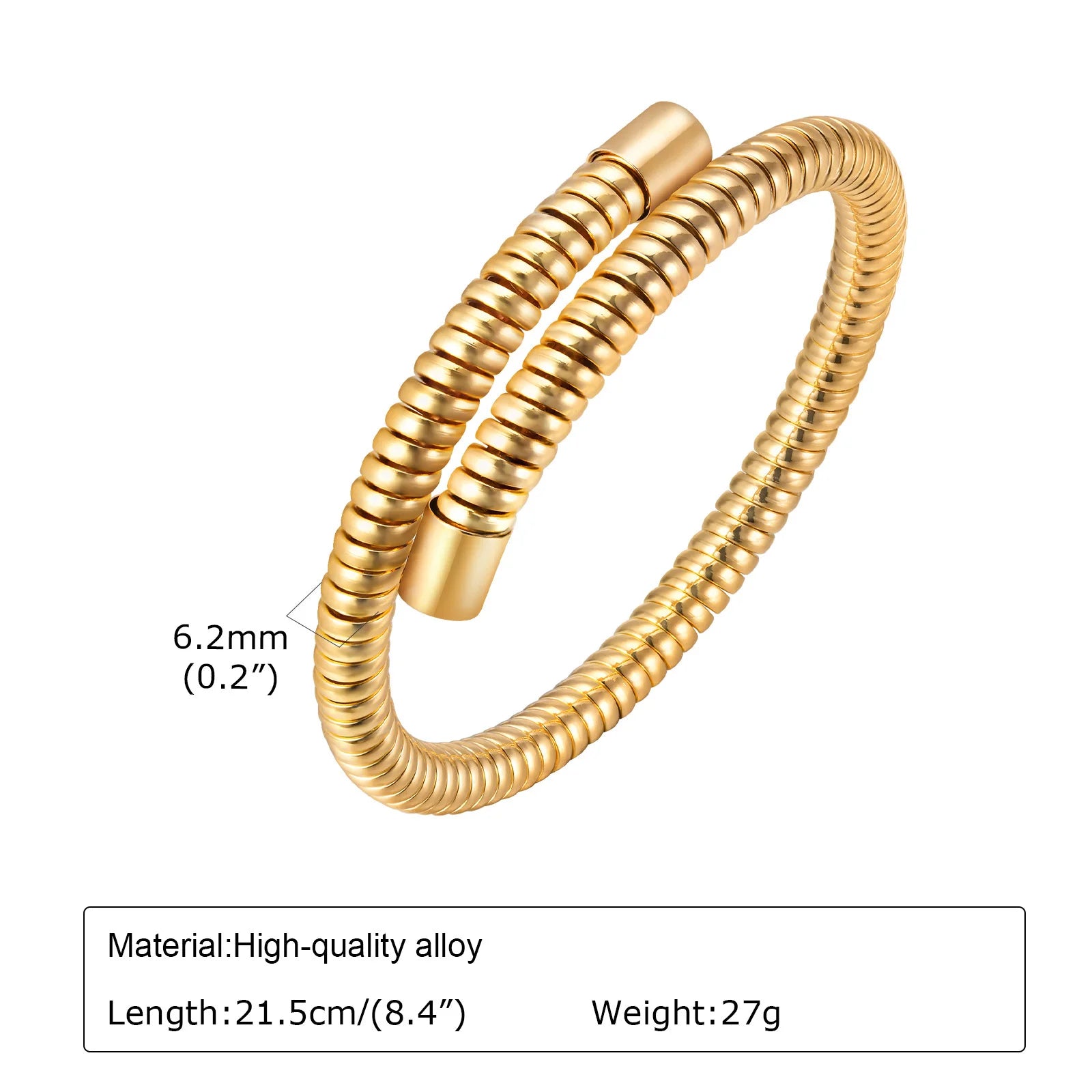 Vnox Cool Exaggerated Snake Bone Choker Necklaces for Women Lady, New Trendy Hip Hop alternate view