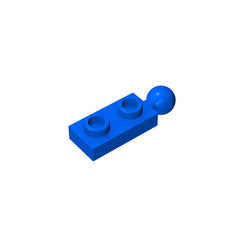 Gobricks GDS-852 Plate Modified 1 x 2 with Tow Ball on End | Building Block for DIY Cr close-up view