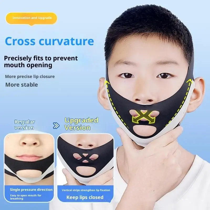 Mouth Breathing Correction Belt | Anti Snoring Chin Strap for Kids and Adults alternate view