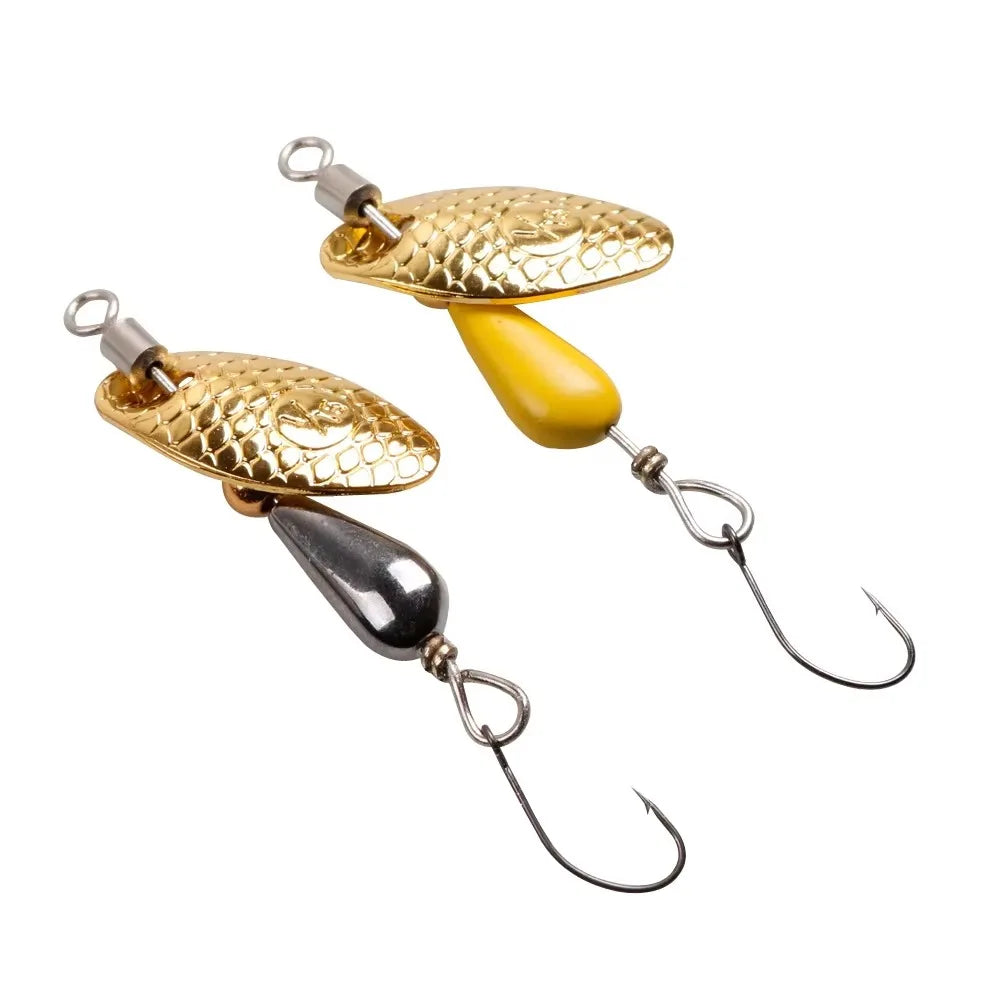1Pcs Spinner Spoon Metal Bait Fishing Lure 5.5cm/2.8g Sequins Long Shot Spoon Baits f lifestyle view