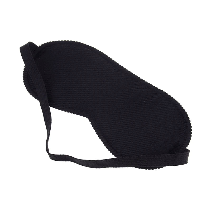Sleeping Eye Mask | Cute Plush Light-Blocking Sleep Aid close-up view