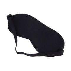 Sleeping Eye Mask | Cute Plush Light-Blocking Sleep Aid close-up view