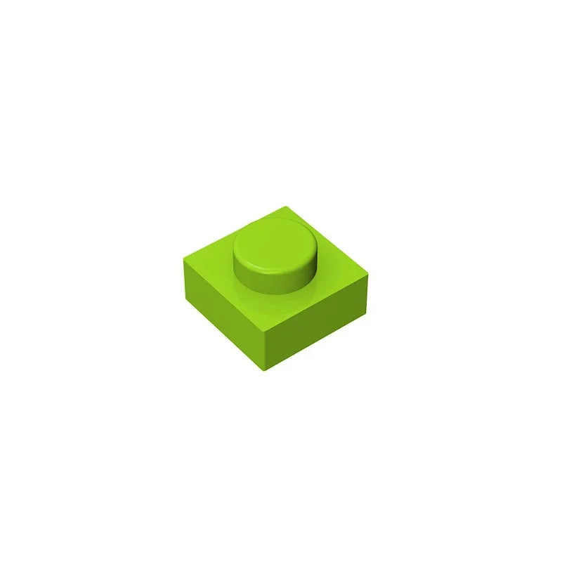 Gobricks GDS-501 Plate 1 x 1 | Compatible Building Block for Creative Builds additional angle