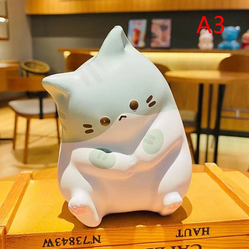Cat Stress Relief Squishy Toy | Slow Rising PU Squeeze Antistress Ball alternate view