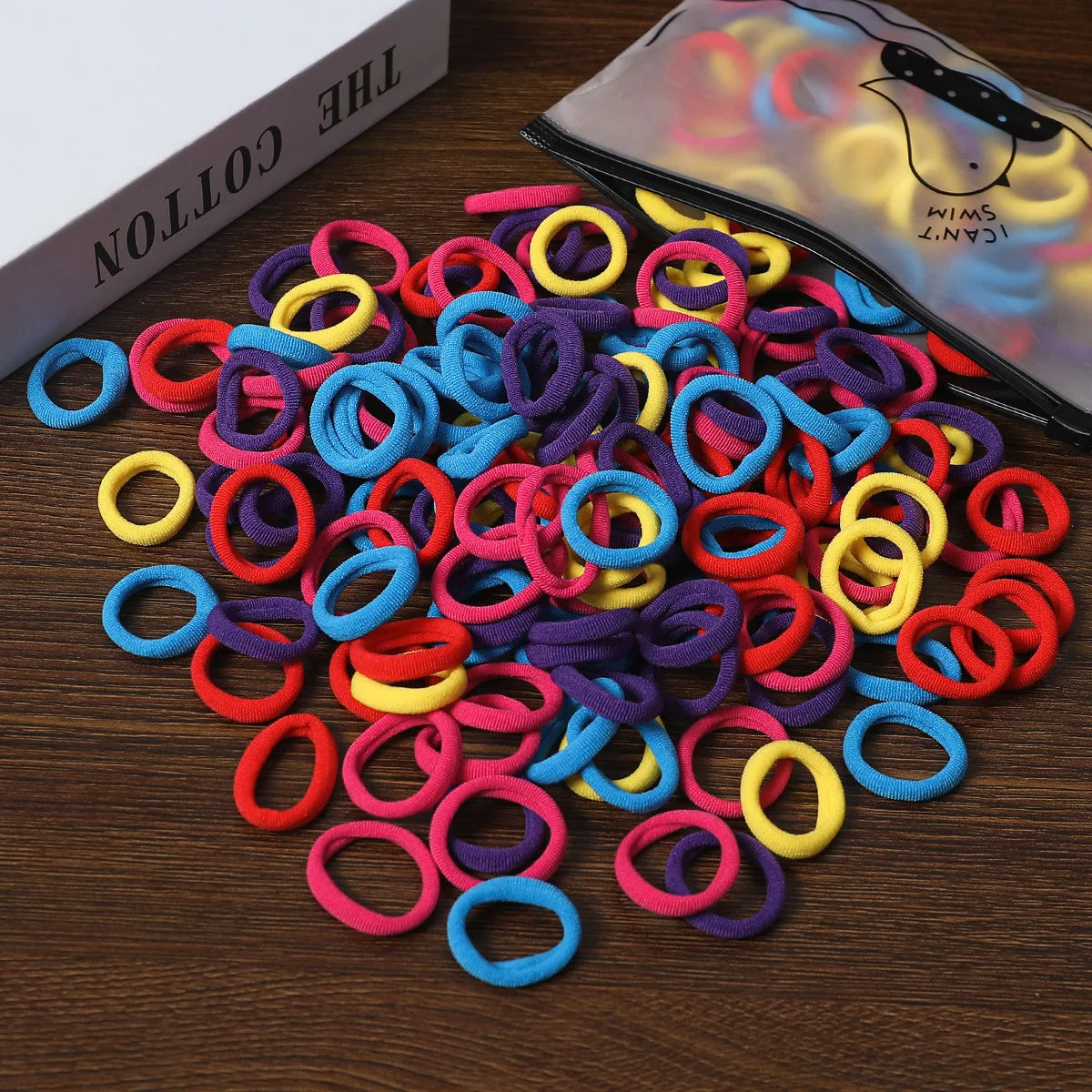 Ties Rubber Band Kids Elastic Hair Leagues Girl Hair for Children lifestyle view