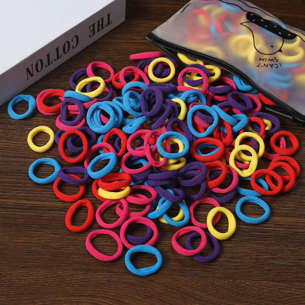 Ties Rubber Band Kids Elastic Hair Leagues Girl Hair for Children lifestyle view