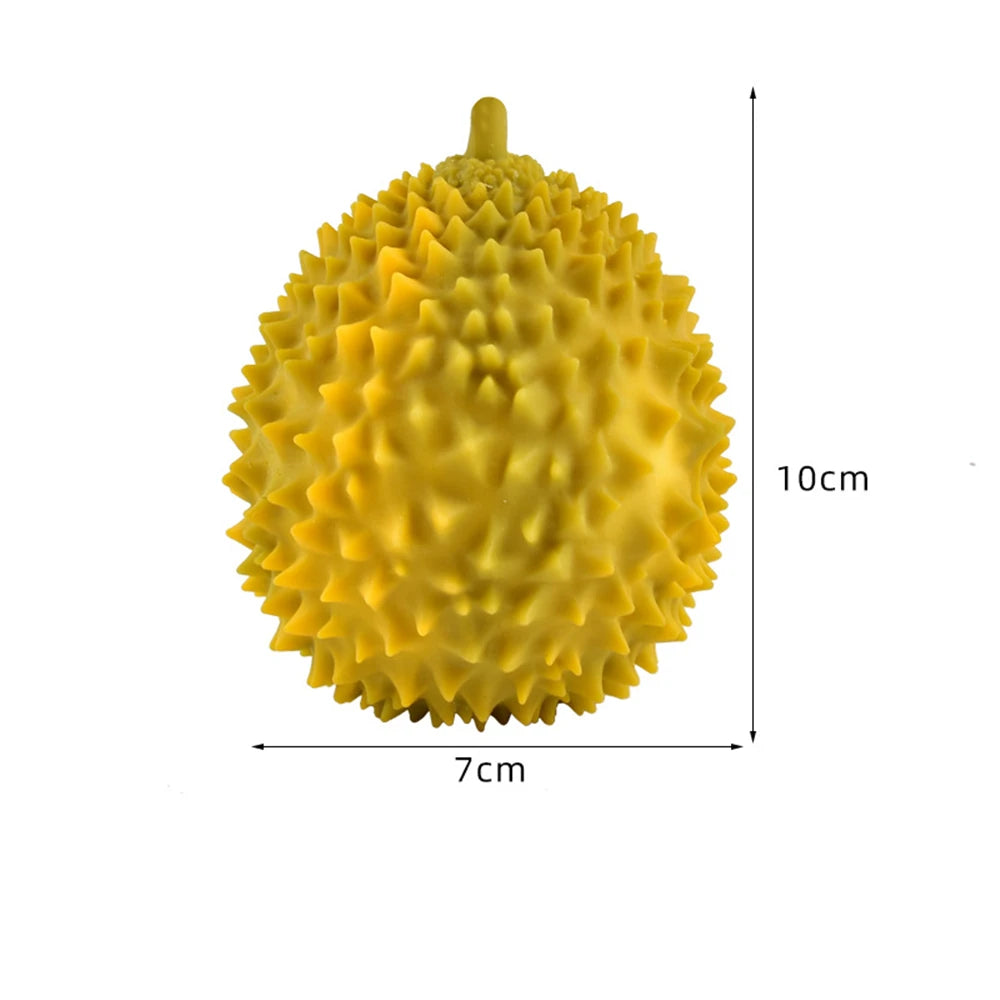 Soft Strawberry Fruit Squishy Toy – Slow Rising Stress Relief for Kids & Adults, Squee close-up view
