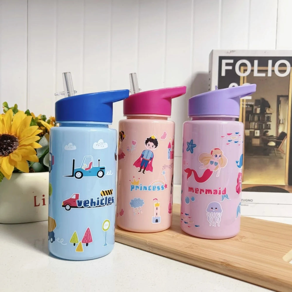 Portable 500ml Children Water Cup Leakproof for Camping Hiking School Gift for Parent alternate view