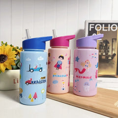 Portable 500ml Children Water Cup Leakproof for Camping Hiking School Gift for Parent alternate view