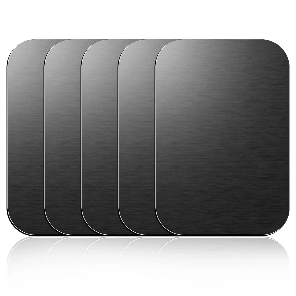 1/2/5/10pcs Magnetic Metal Plate Disk Car Phone Holder Stickers Magnetic Patch Sticker close-up view