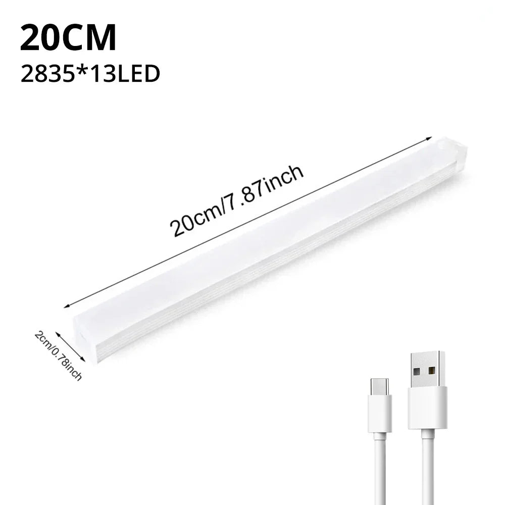 Wireless Motion Sensor LED Night Light | Rechargeable Closet and Cabinet Lamp close-up view