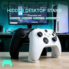 Data Frog Controller Stand for PS5 Xbox Series X, Minimalist Gamepad Display Stand, Desk detail view