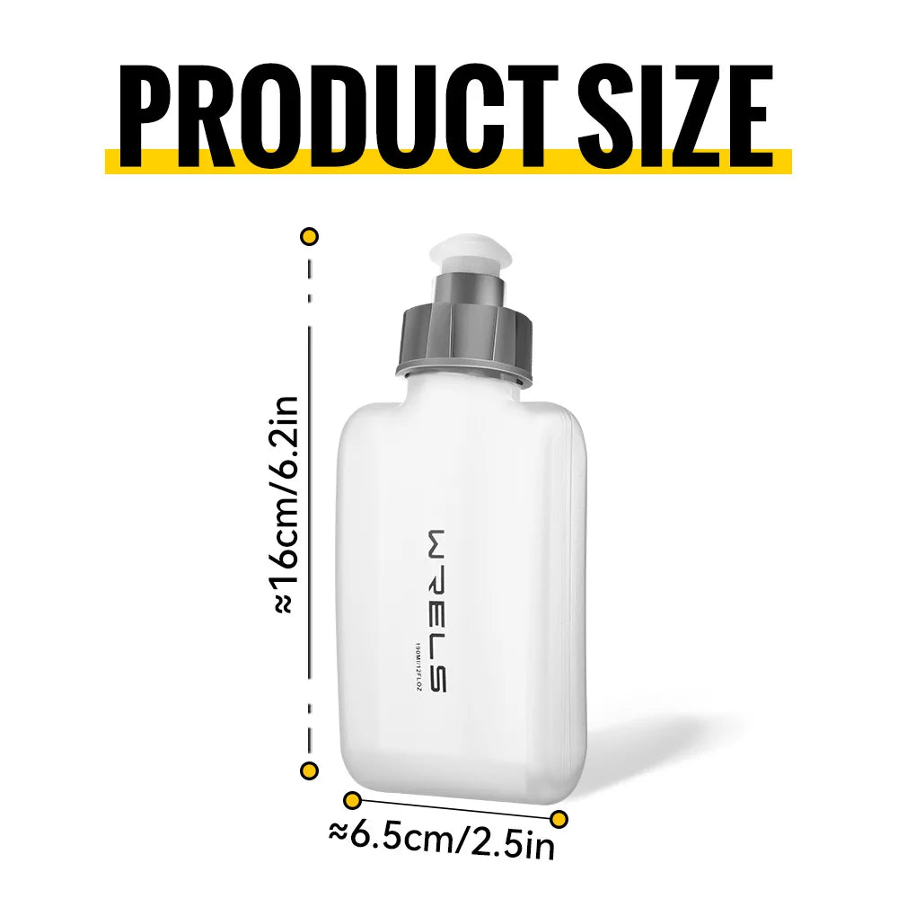 WRELS Outdoor Camping Waist Water Bottle Curved Sports Water Bottle BPA-Free For Ru additional angle