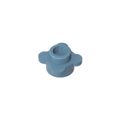 Gobricks GDS-839 Plate Round 1x1 with Flower Edge | Compatible with Lego 33291 28573 alternate view