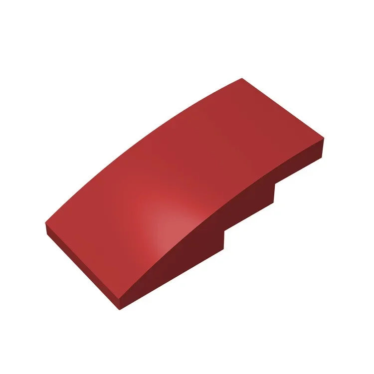 Slope, Curved 4 x 2 Building Block (Gobricks GDS-660) | Compatible with Lego 93606 Pa lifestyle view