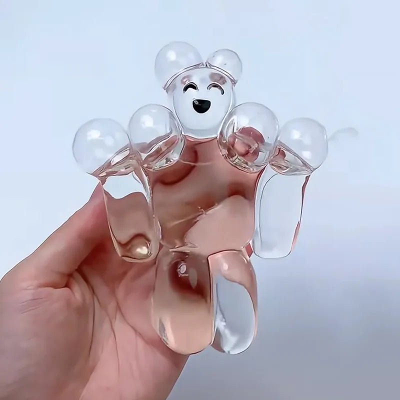 Transparent Jelly Robot Squishy Toy | Soft Slow Rebound Stress Relief Fidget alternate view