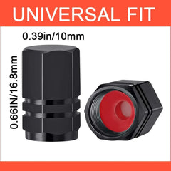 Aluminum Alloy Tire Valve Caps Schrader Valve