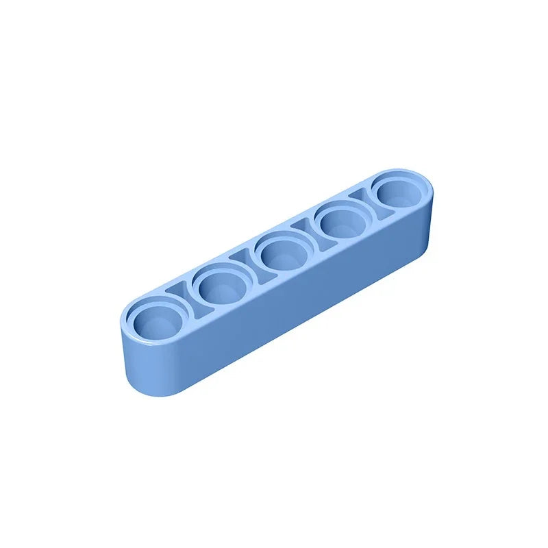 Gobricks GDS-664 Technical Liftarm Thick 1 x 5 | Compatible Building Block detail view